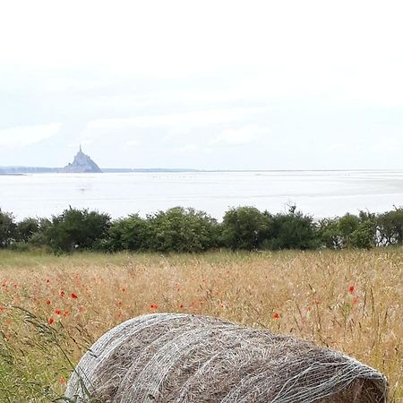 Gite La Bulle En Baie, Proche Mont Saint-Michel, Au Calme, Pour 4 Pers Crollon Exteriér fotografie