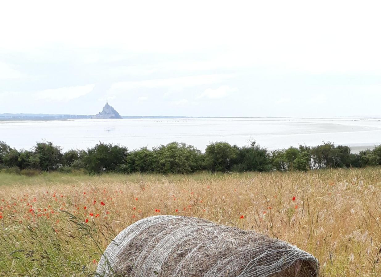 Gite La Bulle En Baie, Proche Mont Saint-Michel, Au Calme, Pour 4 Pers Crollon Exteriér fotografie